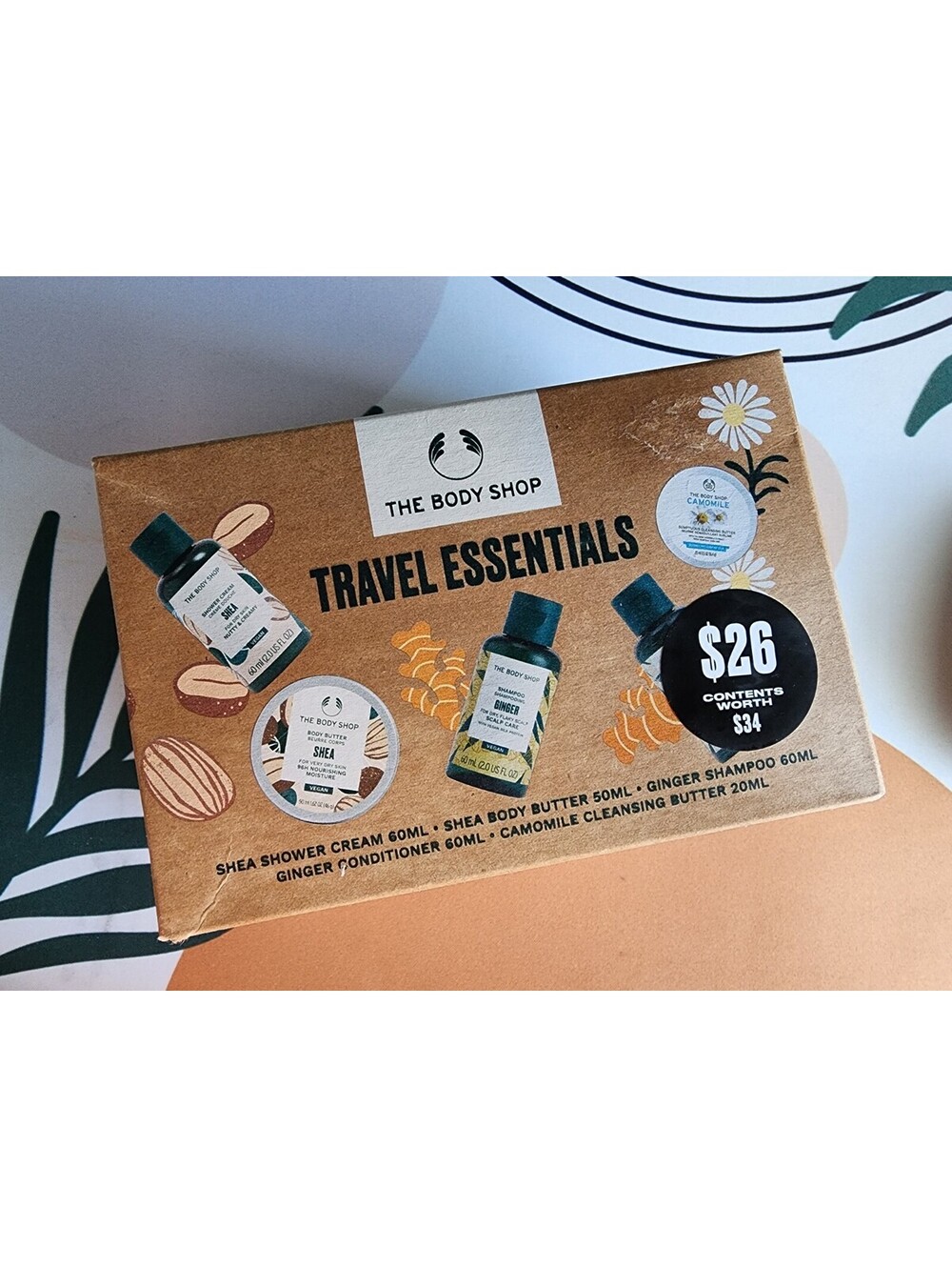 The Body Shop Travel Essentials Bath Set